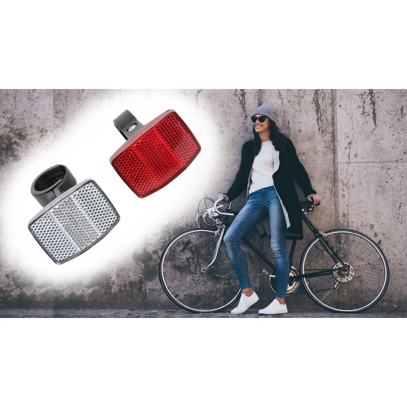 BISOMO Reflector Set Front Rear Front and Rear Reflector Cat's