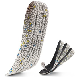 [Roypad] Secret Insole, Height Up, Thick Bottom, No Fatigue, Shock Absorption, Breathable, Deodorizing, Ultra Lightweight, ETPU and PU Material, 3 Height Sizes, 1.4 inches (3.5 cm), 1.0 inches (2.5 cm