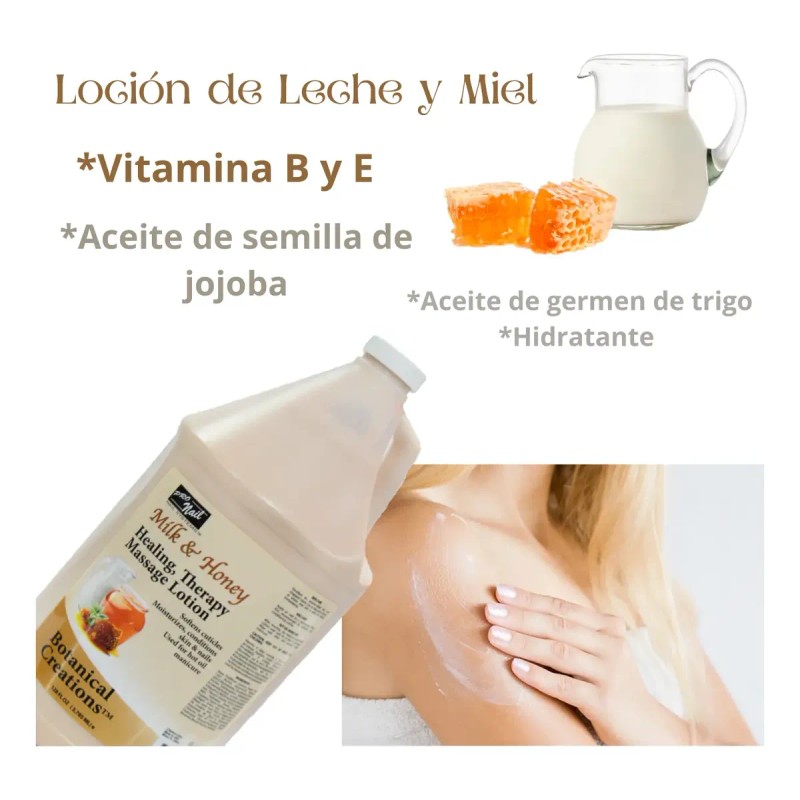 Loción De Masaje De Terapia Pedicura Y Manicura Galón