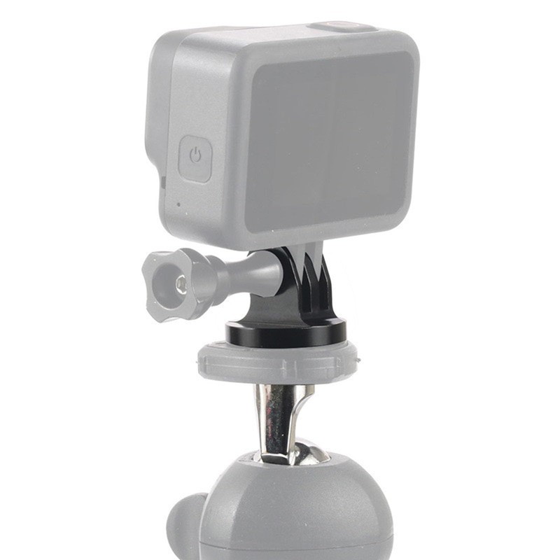 momerch 1/4-20 Tripod Adapter with Thumb Screws, Aluminum Alloy Mount