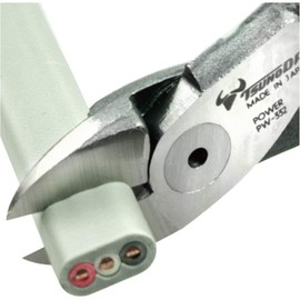 Tsunoda PW-332 Electric Power Nipper, Thin Blade, 6.3 inches (160 mm), With Crimping Function