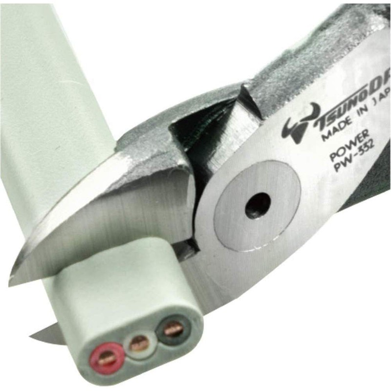 Tsunoda PW-332 Electric Power Nipper, Thin Blade, 6.3 inches (160