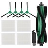 10 Pcs Replacement Parts Compatible with iRobot Roomba Y0140,Q0120, Q011,Q0520,Y0110,104,105Vac/Combo