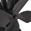 Relaxdays Stove Fan No Electricity, Low Noise for Fireplace &