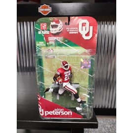 McFarlane Sports Picks College Football Adrian Peterson OU Sooners Figure Red