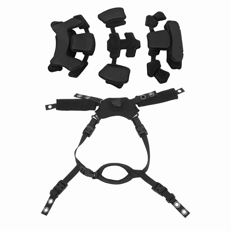 Helmet Dial Suspension System Chin Strap Helmet Padding Kit for