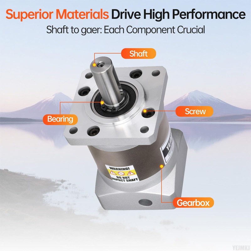 YEJMKJ Ratio 50:1 Planetary Gearbox for Nema 23 Stepper Motor