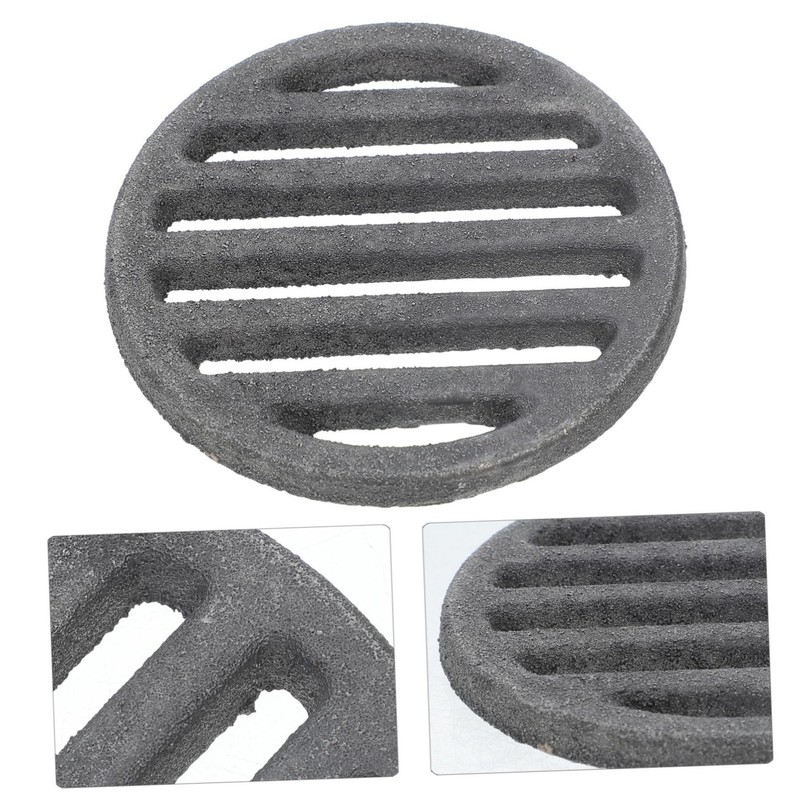 ULTECHNOVO Round Fireplace Grate for Indoor and Outdoor Use Fireproof