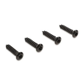 CHEDA Tail Light Tail Lamp Lens Upper Screw to Bumper Compatible with 2005-2013 C6 Corvette Set of 4(Black)