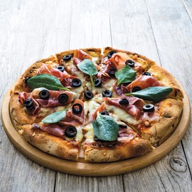 Agrosevilla Sliced Ripe, Black Olives in1.4L Pouch