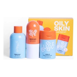 Bubble Skincare Oily Skin Piel Normal A Grasa Set 3 Piezas