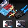 Twidec/110Pcs Nylon Flag Spade Female Insulated Terminals 22-18 18-14 12-10