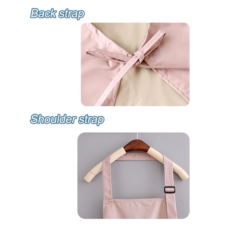 PAEHUIMT Apron Women Cooking Apron Men Kitchen Apron Women Coat