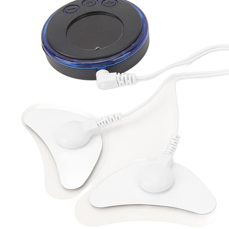 Facial Microcurrent Massager with 4 Patches Tightening Improve Circulation Low