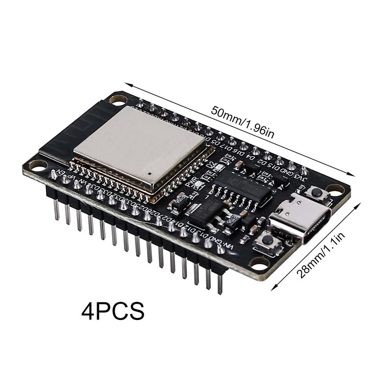 Behogan 4 pieces ESP32 development board NodeMCU modules, ESP-32S development