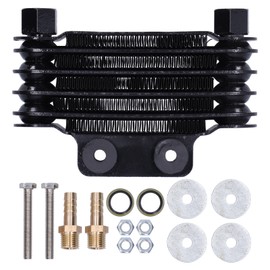 Universal Engine Oil Cooler Cooling Radiator Accessory for 125-250CC Motorcycles ATV Dirt Bike