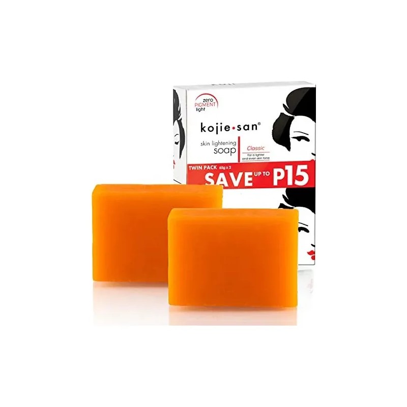 Kojie San Jabón Original Blanqueamiento Ácido Kójico 2x 65g