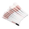 12Pcs Makeup Brushes Set Synthetic Cosmetic Brush Artificial Fiber Soft