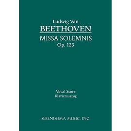 Missa Solemnis, Op. 123: Vocal score