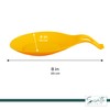 Silicone Spoon Rest for Kitchen Spoon Holder - Yellow
