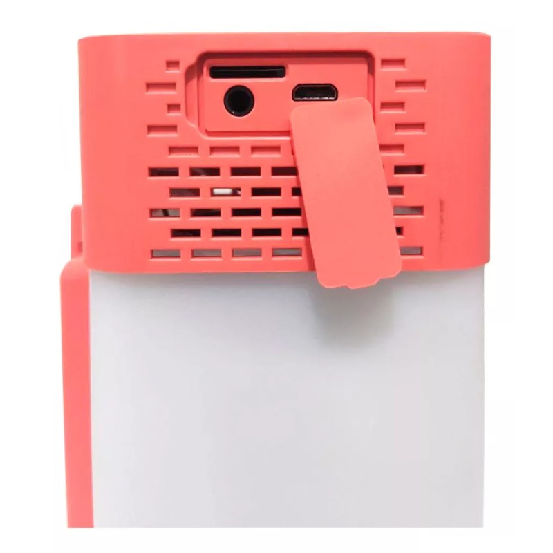 Link Bits Lampara De Noche Bocina Recargable Luz Escritorio Oficina