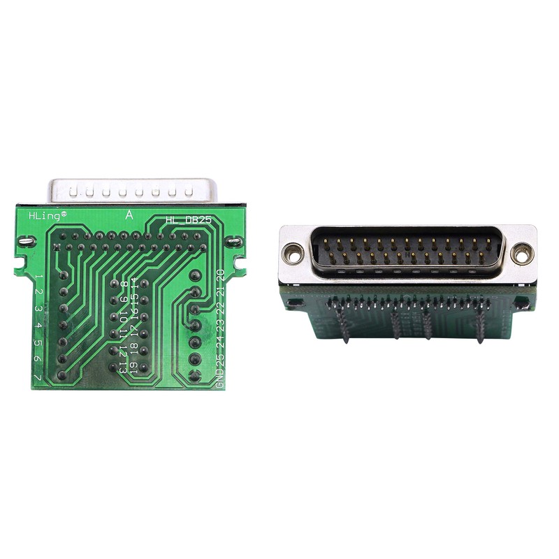 CERRXIAN DB25 Adapter RS-232 Serial Port DB25 Male