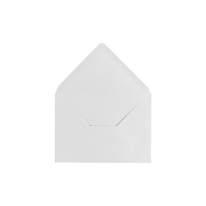 Envelopes, DIN C6, 11.4 cm x 16.2 cm, 100 pieces