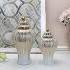 Decorative Ceramic Ginger jar with lid,Storage Ginger jar,Ceramic vase for