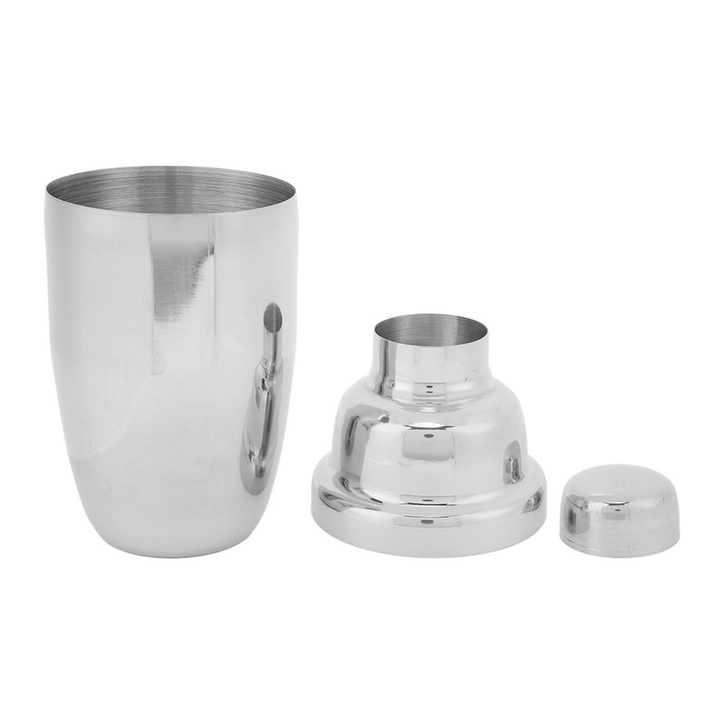 Cocktail Shaker Stainless Steel Rust Proof Bartender Drink Mixer with