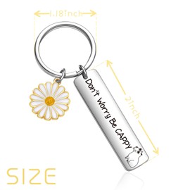 OWHOMS Capibara Keychain - Animal Birthday Keychain For Capibara Animal Lover, Owner, Breeder Jewelry