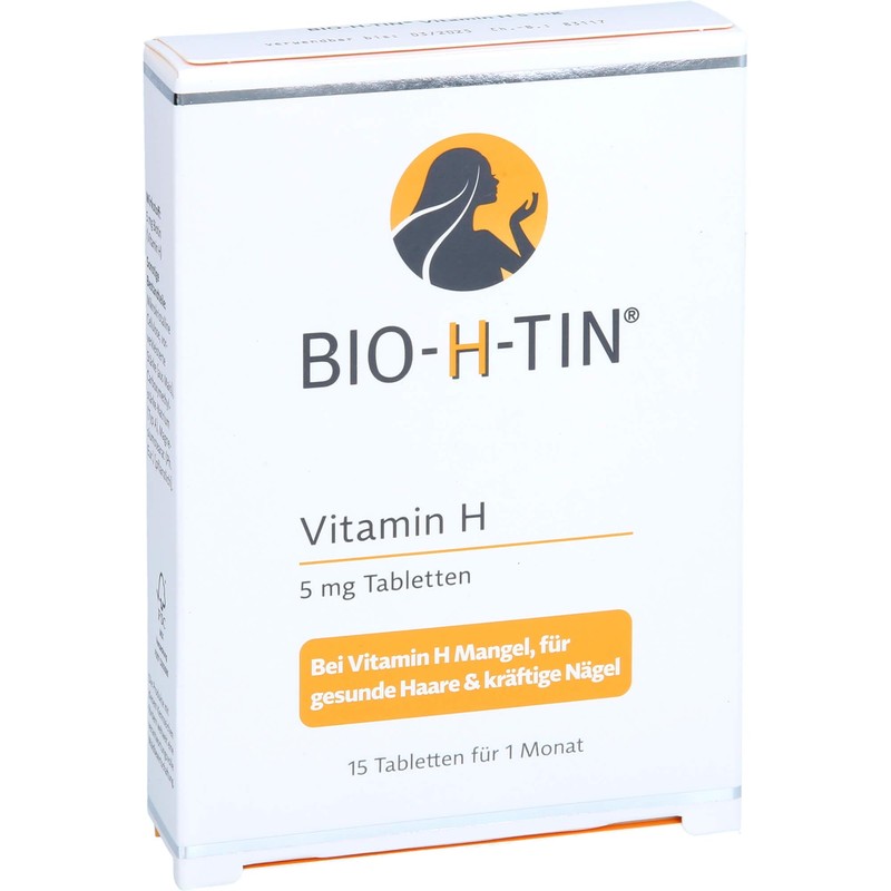 BIO-H-TIN Vitamin H 5 mg für 1 Monat Tabletten 15