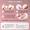 Red Bean Gradient Soft Gel Press On Nails 24PCS –