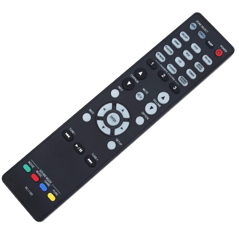 RC-1183 Replacement Remote Control fit for Denon AV Receiver AVR-X2000