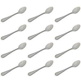 Coffee Spoon, Teaspoon, Dessert Spoon, Small Spoon, 14 cm, Stainless Steel Cutlery Set of 12