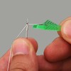12-Piece Needle Threader, Automatic Plastic Needle Thread, Double-Ended Needle and