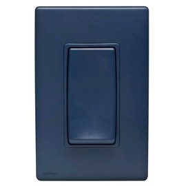 Leviton Renu Switch Kit 15 Amp, Single Pole, RE151-KRN, Rich Navy