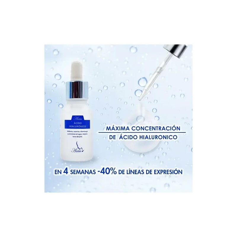 Kit De Serum Y Crema Facial Ácido Hialurónico Hidratante