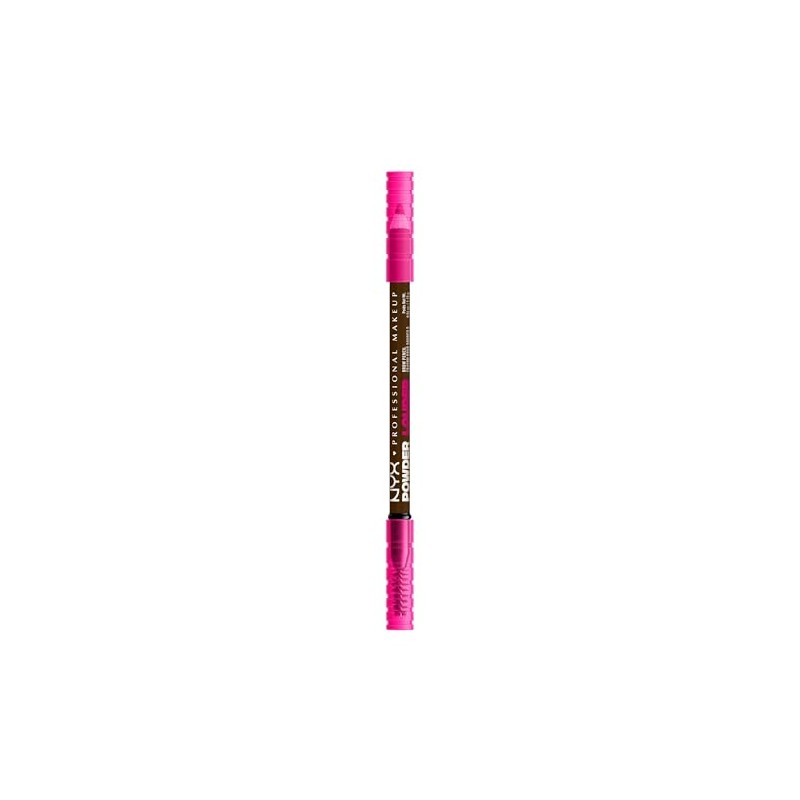 Nyx Professional Makeup, Powder Louder Brow Pencil, Lápiz de Cejas,