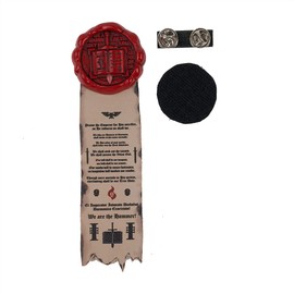 Starforged Purity Seals Adepta Sororitas Grey Knights Ultramarines Brooch Pendant Warhammer 40K, Seal, Parchment, no gemstone