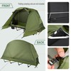 REDCAMP Multifuncational Cot Tent for 1 Person, Folding Camping Tent