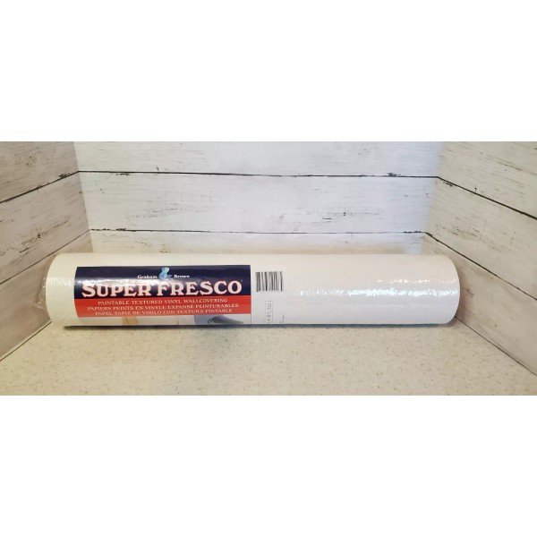Graham & Brown Super Fresco Paintable Textured Vinyl Wallcovering #10006