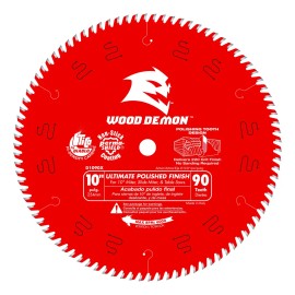 Disco Sierra Diablo Dientes D1090x Melamina Chapado