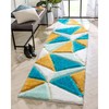 Well Woven Walker Red Triangle Boxes Thick Soft Plush 3D