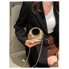 GORGLITTER Women's Gold Mini Clutch Purse Crossbody Handbags Metallic Chain