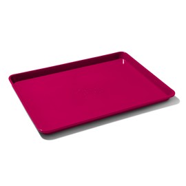 Great Jones Holy Sheet Pan (Raspberry) | Nonstick, Half-Sheet Pan | Aluminized Steel, 18.5" x 13.5" | For Baking, Roasting, & Broiling | Premium Bakeware with Even Heat Distribution | Dishwasher-Safe