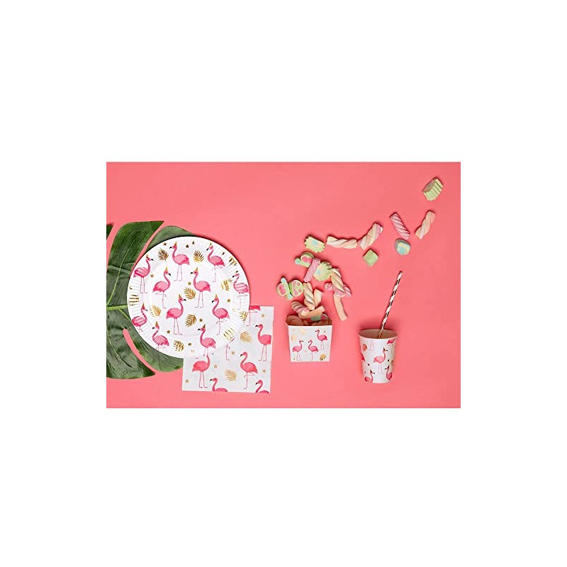 Boland 52497 - Flamingo Party Cups, Pack of 10, 210