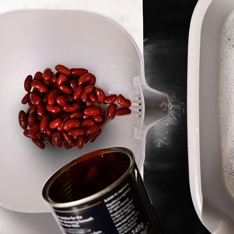 Lakeland Countertop Colander Saves Space in Sink Drainage Inserts Help