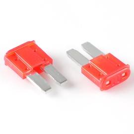 (25Pcs) 10 Amp Micro2 Car Fuses, 10A Automotive Fuses, Blade Fuse for Car/RV/Truck/SUV/Motorcycle/Boat