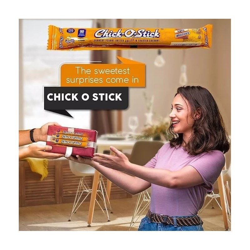 Candy World. Atkinson's Chick O Stick 36ct Box .7 oz