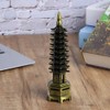 Alloy WenChang Tower Model for Bedroom Home, Vintage Chinese Tower